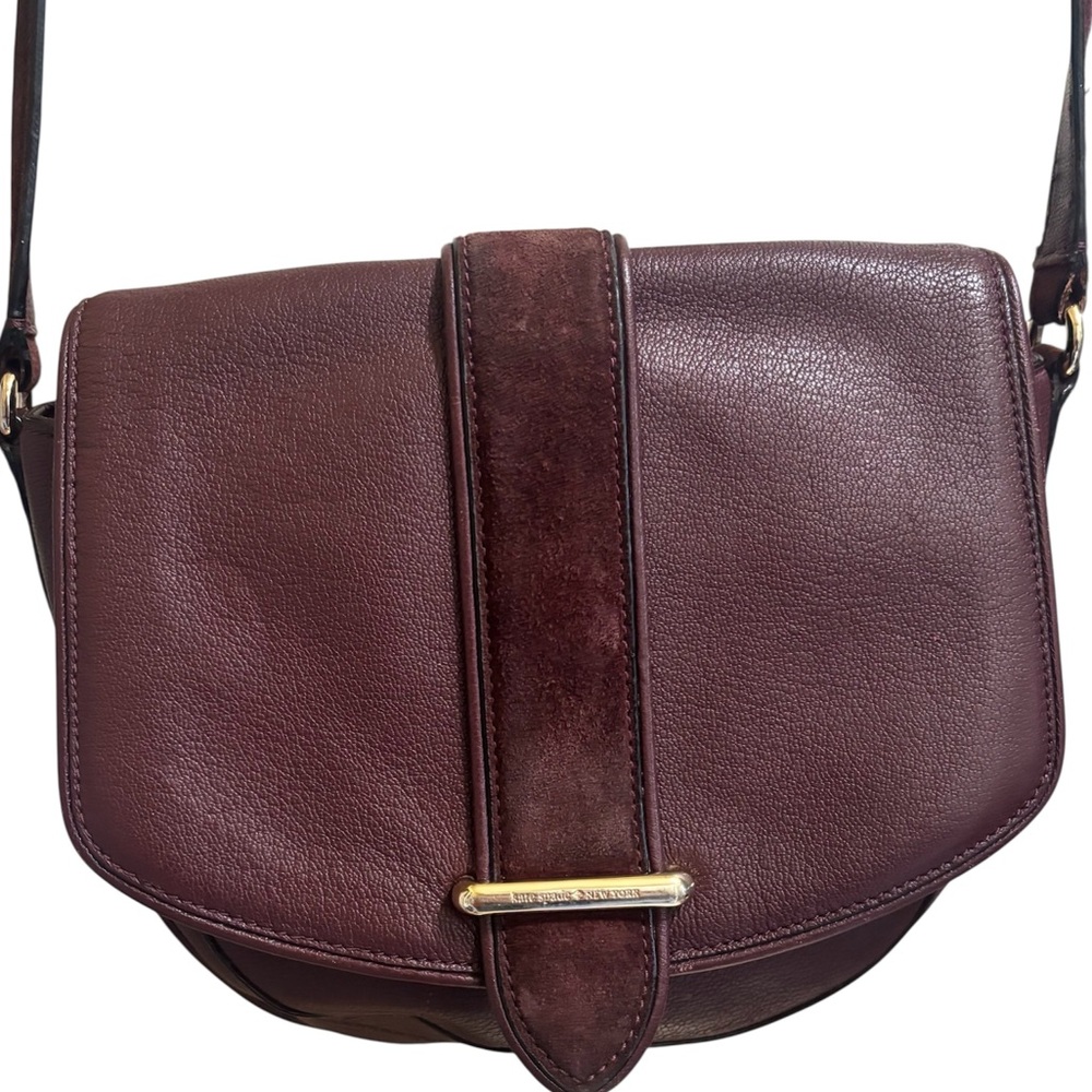 Kate Spade Rich Burgundy Crossbody Bag